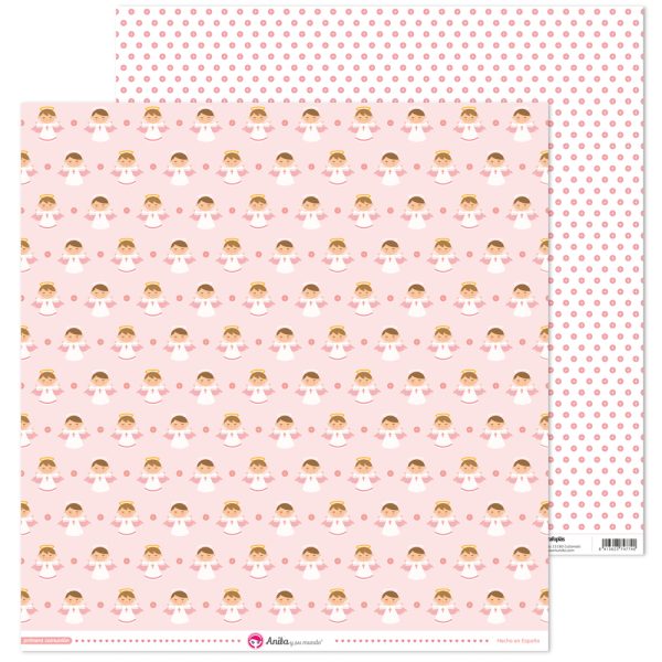 Papel Scrap 180 g – Niña Colección 1º comunión niña
